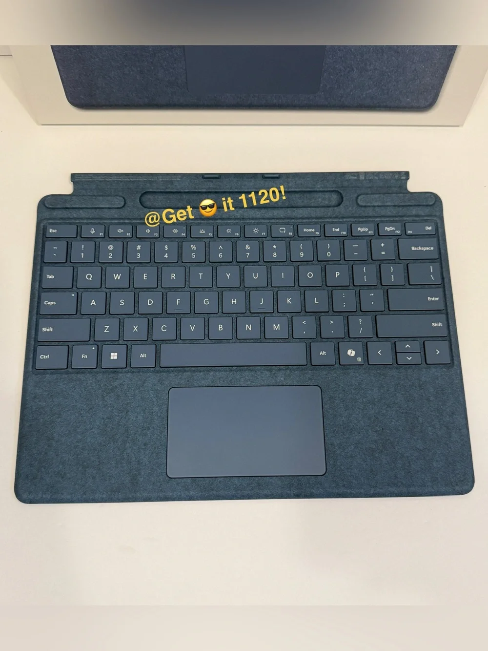 Microsoft Surface Pro Keyboard with Pen Storage - Sapphire for Pro 13